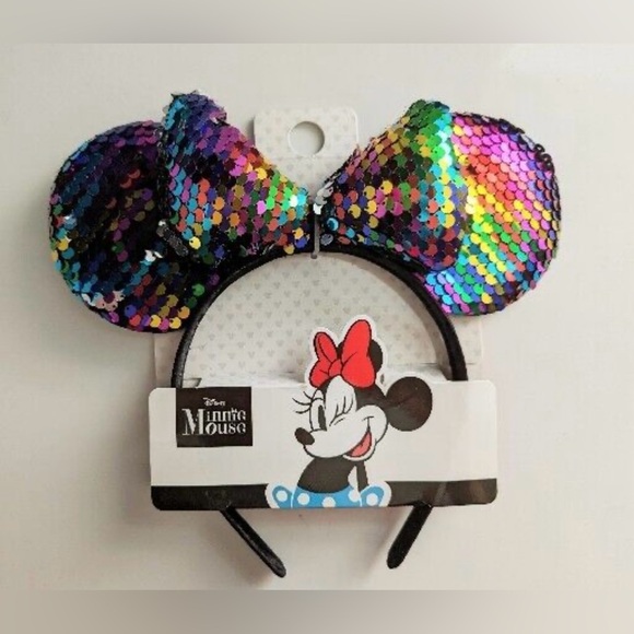 Disney Minnie Mouse Sequin Ears Headband - Picture 6 of 6